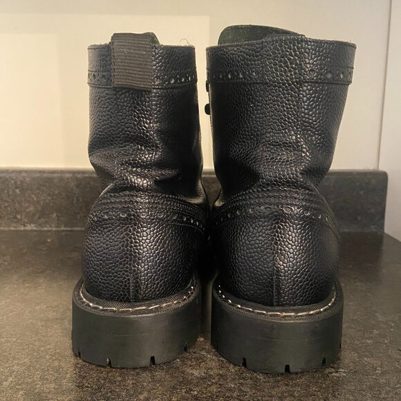 Givenchy Lace-Up Leather Wingtip Boots - Size 45EU/11US - Picture 5 of 9